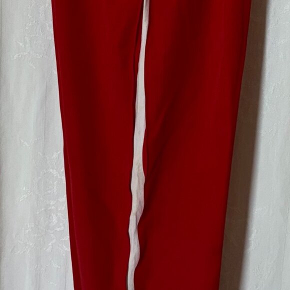 Vintage Red Pants with White Insert - Picture 5 of 6